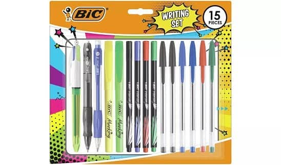 BACK TO SCHOOL - BIC Student 15 Piece Set: £8.00!