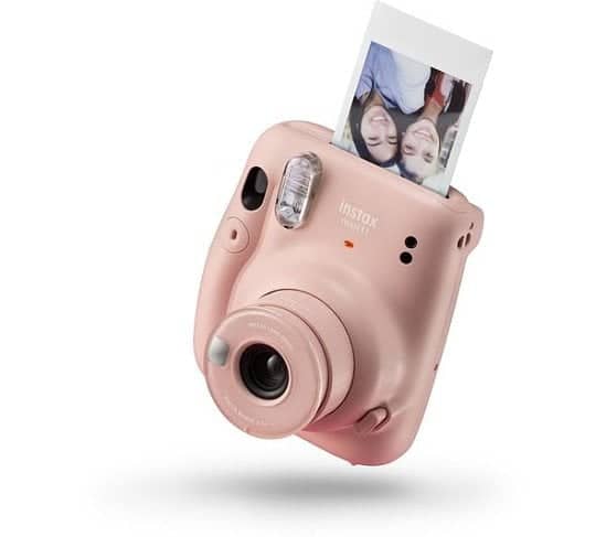 World Photography Day - INSTAX mini 11 Instant Camera, Blush Pink: £69.99!