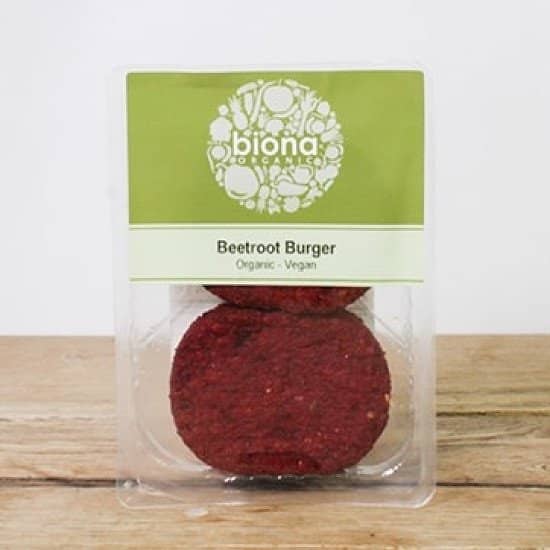 Shop Plant Based Foods - Biona Beetroot Burger: £4.19!