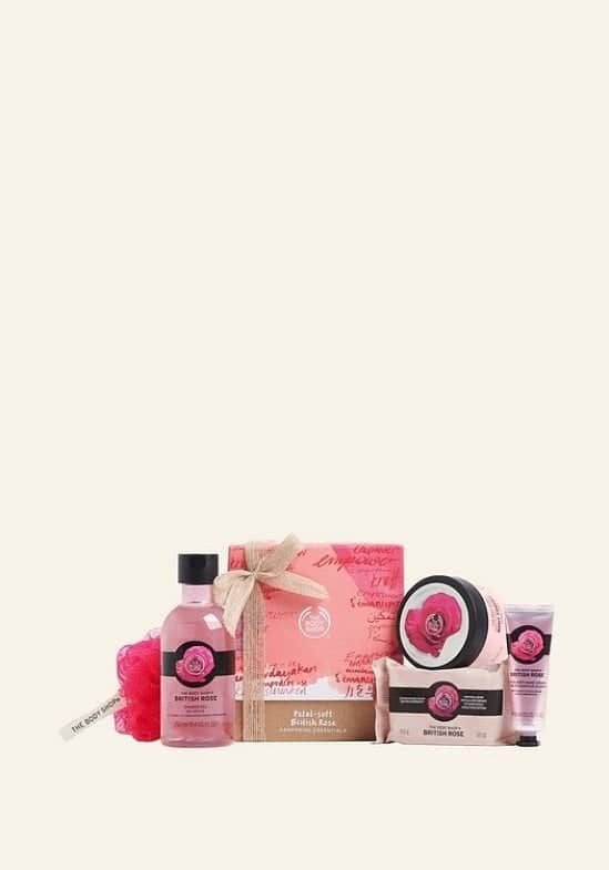 GIFT SETS - Petal Soft British Rose Pampering Essentials: £21.00!