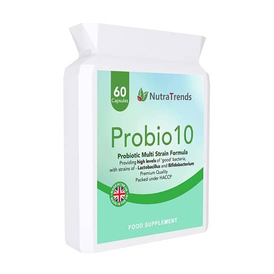 Probio10 is complete Probiotics Complex with 10 strains of 15 billion CFU live cultures in a capsule