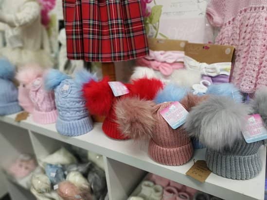 Baby Bobble hats