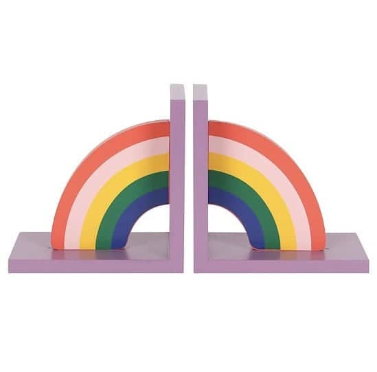 Rainbow Bookends