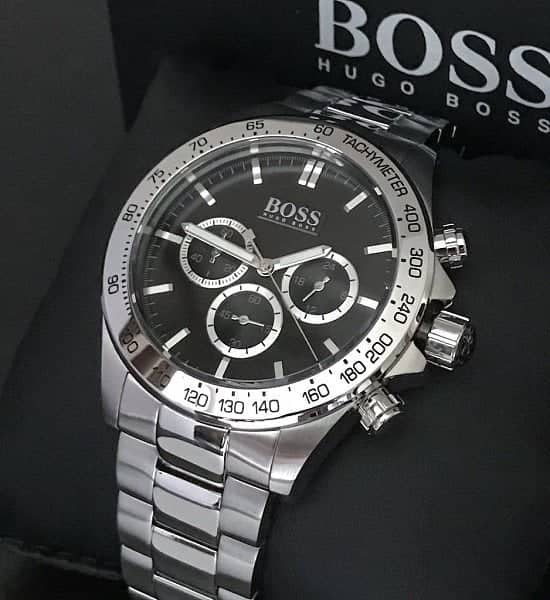 New arrival Hugo boss HB1512965 Black Ikon Watch Men's Watch