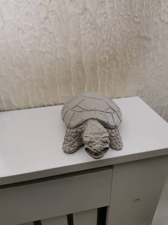 Indoor outdoor turtle ornament