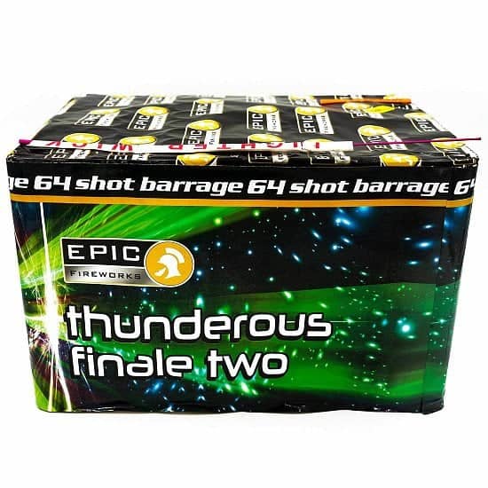 Bonfire Night Deal - THUNDEROUS FINALE TWO 64 SHOT