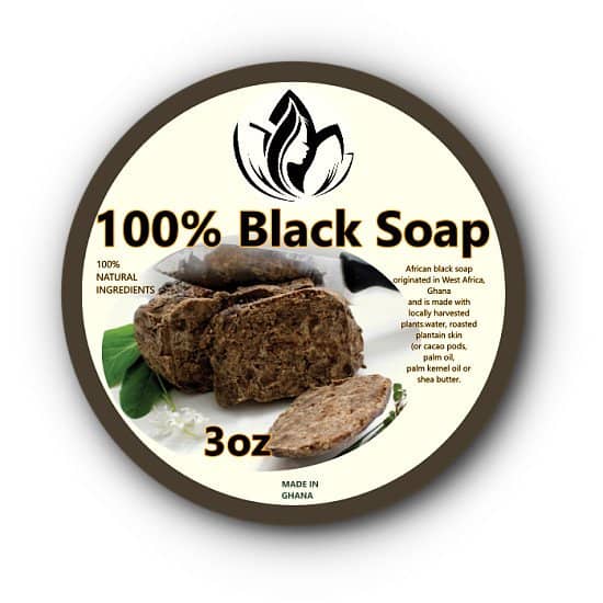 Abyawri GHANA Black Soap 3oz