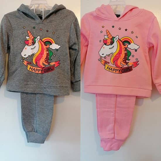 Girls Unicorn Tracksuit