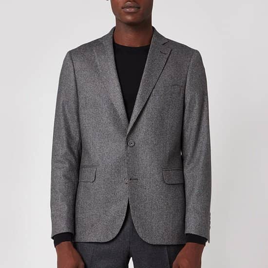 SALE - Officine Generale Men's 375 Herringbone Jacket - Grey!