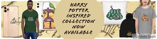 Harry Potter collection now available on my Etsy shop