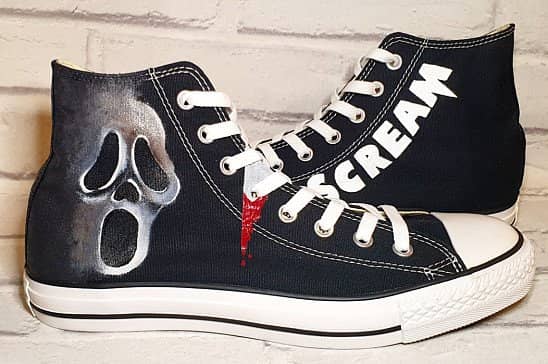 Scream Converse High Tops