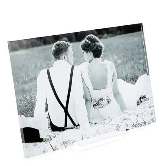 Personalised Acrylic Print - 6x4 Inches (Landscape) - £9.99!