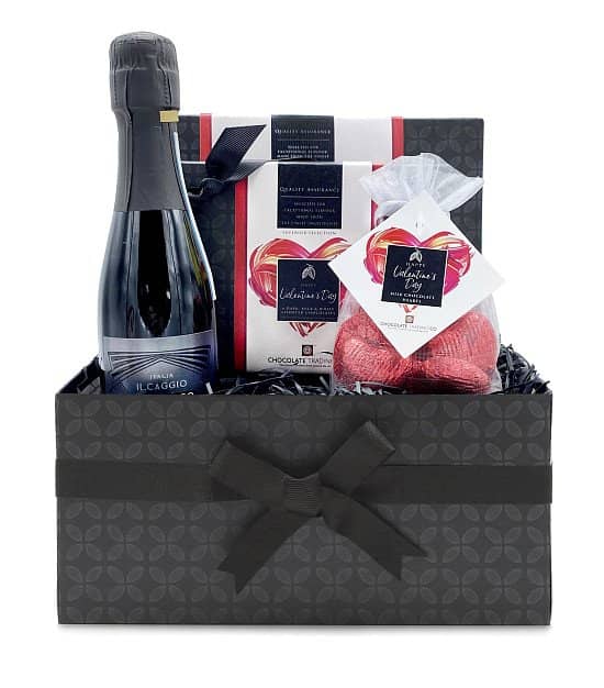 NEW - Valentine's Day Chocolate and Prosecco Mini Hamper: £22.30!