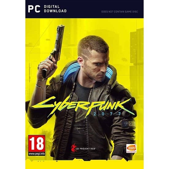 SAVE £7.00 - Cyberpunk 2077 PC Game [Download Code In Box]!