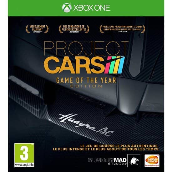 Xbox One Project Cars Game Of The Year GOTY (IMPORT) BRAND NEW