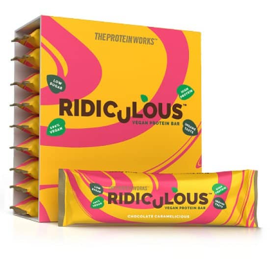 Brand New Ridiculous Vegan Bar Flavours now available with Buy One, Get One FREE!