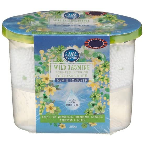WE'RE OPEN, COME IN STORE - AirScents Scented Interior Dehumidifier - Wild Jasmine 250g £1.00!