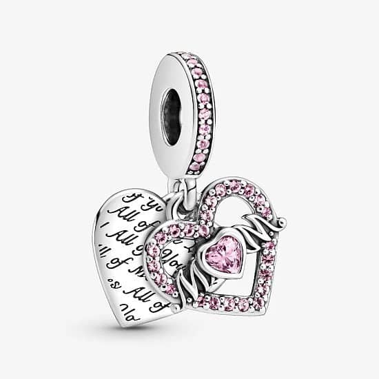 Heart & Mum Dangle Charm - £55.00!