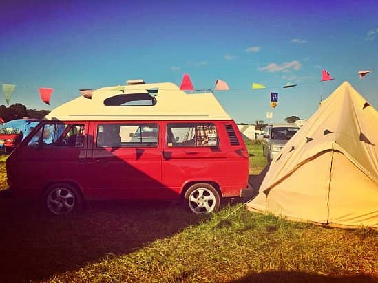 Retro campervan hire in Portsmouth, Hampshire