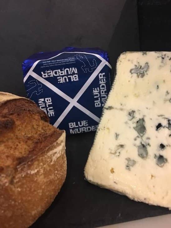 Yummy blue murder with hambleton bakery's sourdough. Perfect weekend treat!!