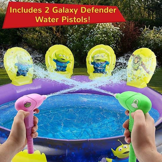 Toy Story 4 Inflatable Paddling Pool + Target Shooting +2 Water Guns
