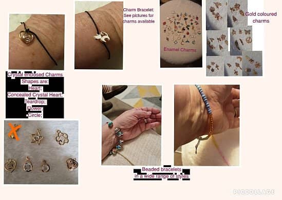 ADJUSTABLE BRACELETS - ONLY £2.50 EACH