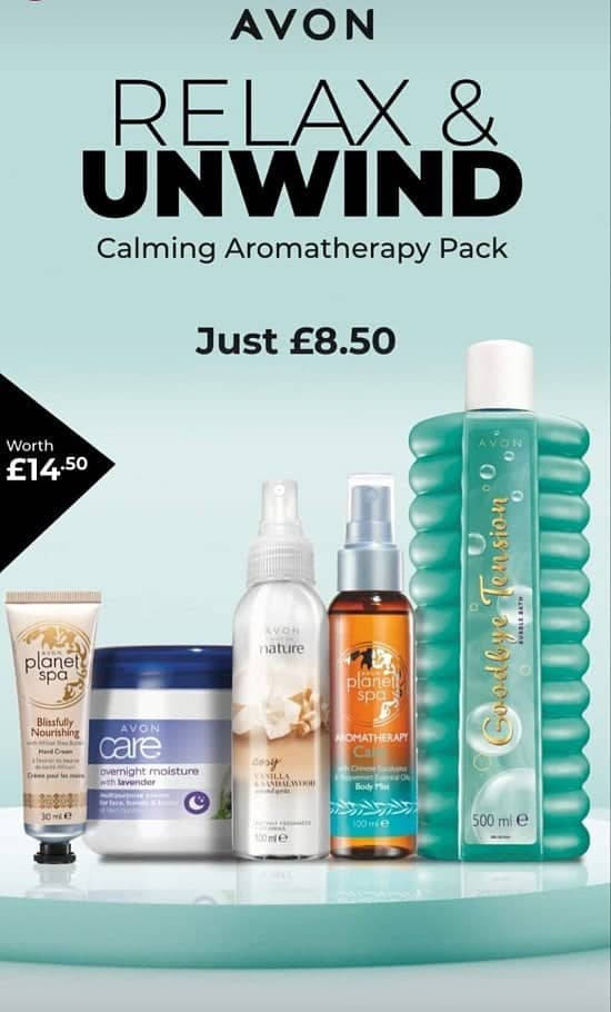 AVON direct delivery offers-Pamper Bundle