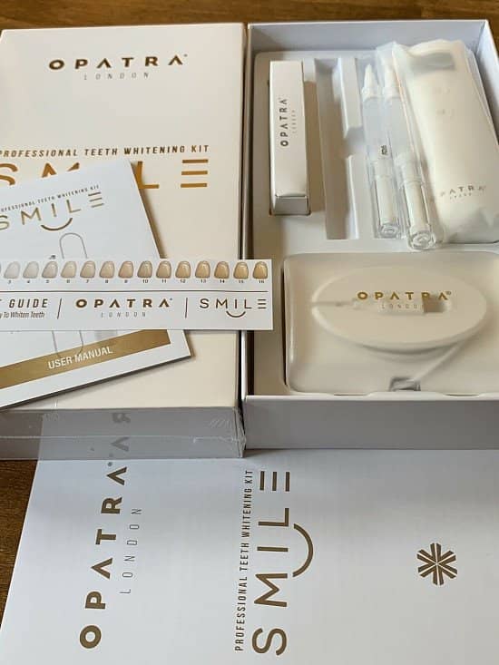 Opatra Smile Teeth Whitening Kit worth £599