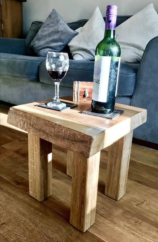 Save £10 off this beautiful handmade Solid Oak Coffee Table, FREE DELIVERY