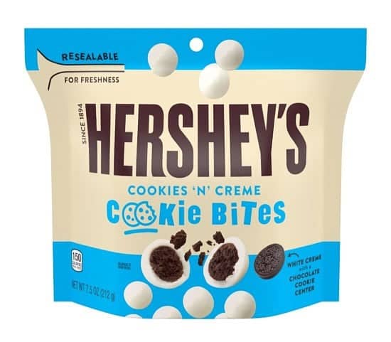 Hershey’s Cookies ‘n’ Creme Cookie Bites Pouch