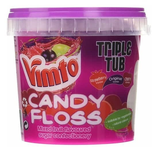 Vimto candy floss 50g