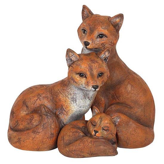 Fox Family Ornament