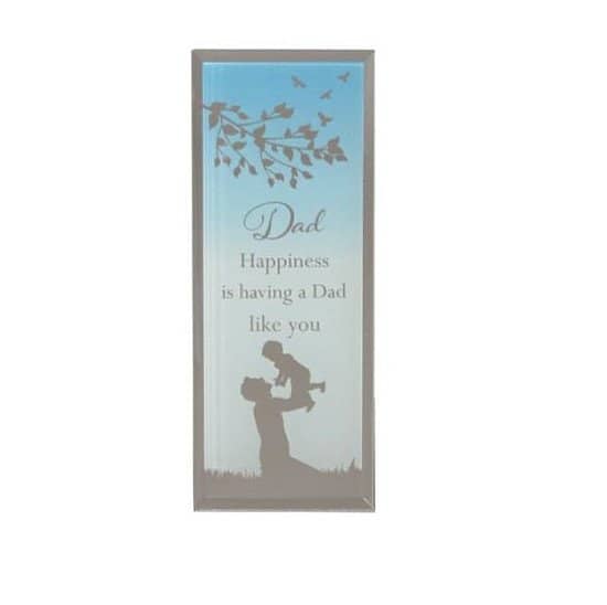 Reflections Of The Heart Dad Standing Plaque