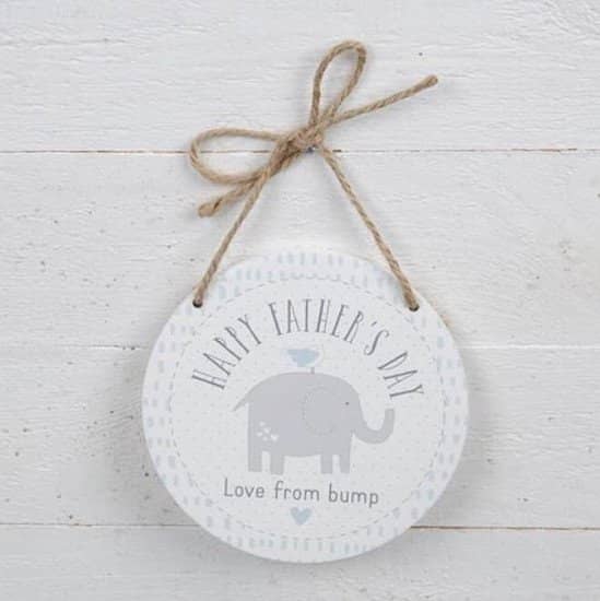 Happy Father’s Day From The Bump Hanging Plaque