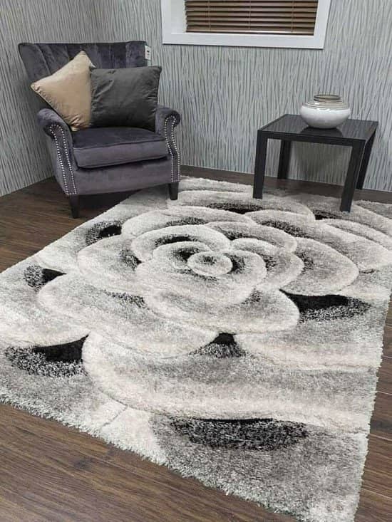Beautiful flower rug, 10% of all prices!!!