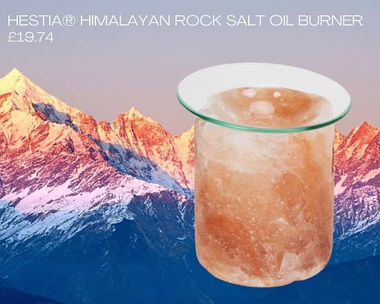 HESTIA® HIMALAYAN ROCK SALT OIL BURNER