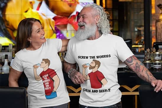 WHAT ABOUT SOME BEER T-SHIRTS