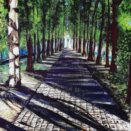 LIMITED EDITION ARTIST" S  FINE ART PRINT, 'A WINDSOR WALK  SPECIAL PROMO PRICE £45!