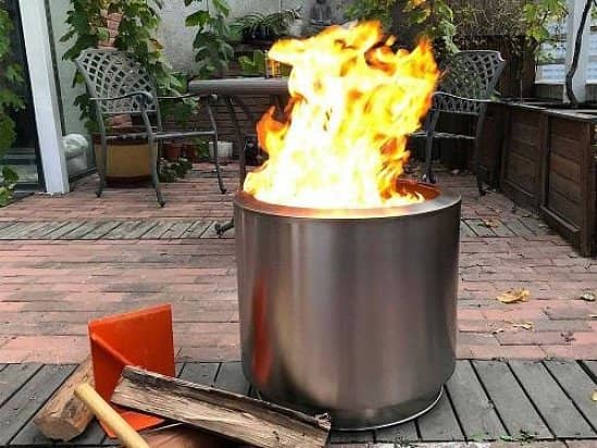 The Genie Stove (smokeless fire pit)