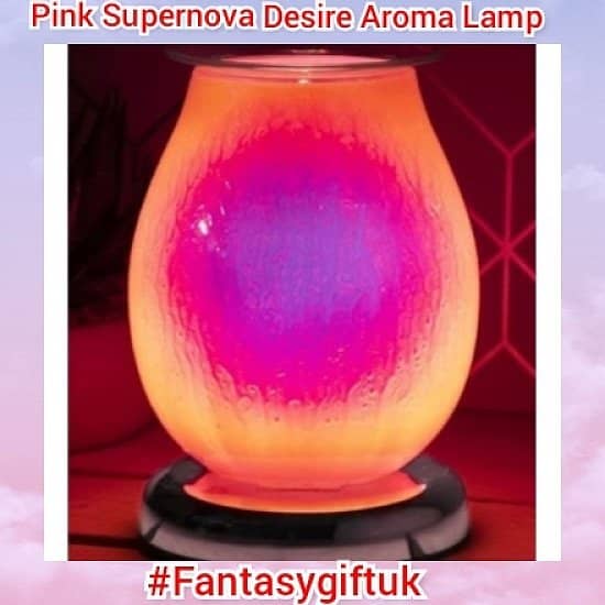Pink supernova aroma lamp