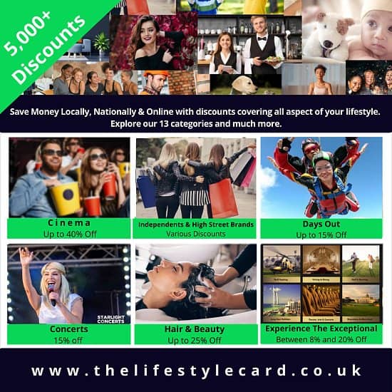 ACCESS OVER 5,000 DISCOUNTS
