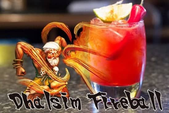 This Thursday: Our Street Fighter Tournament -  Plus we'll be launching our new 'Dhalsim Cocktail!