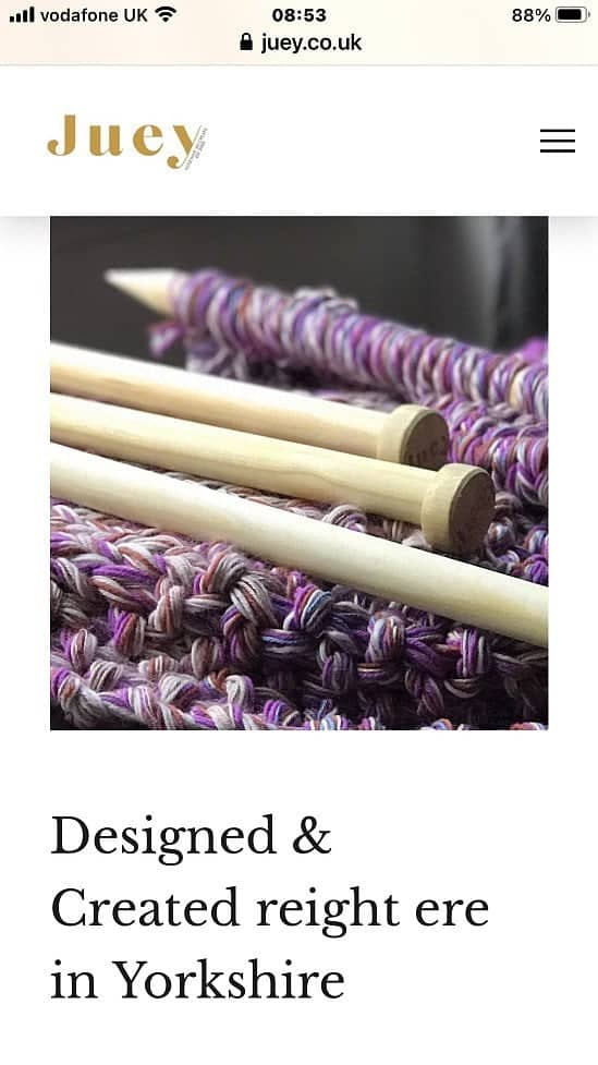 Save 20% on our Jumbo knitting needles