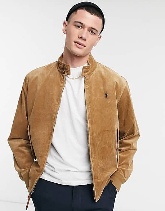 SAVE £79.00 - Polo Ralph Lauren Men's Stretch Corduroy Jacket - Rustic Tan!