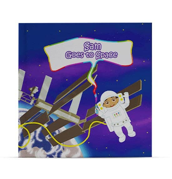 personalised childrens book - Goes To Space