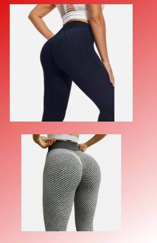 Tik tok inspired Leggings Yoga Pants Seamless high Waist Booty Breathable Gym Wear