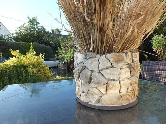 beautiful ,natural ,cotswold stone flower pots.