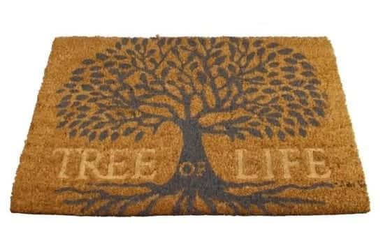Tree Of Life Design Coir Doormat £19.99 FREE DELIVERY