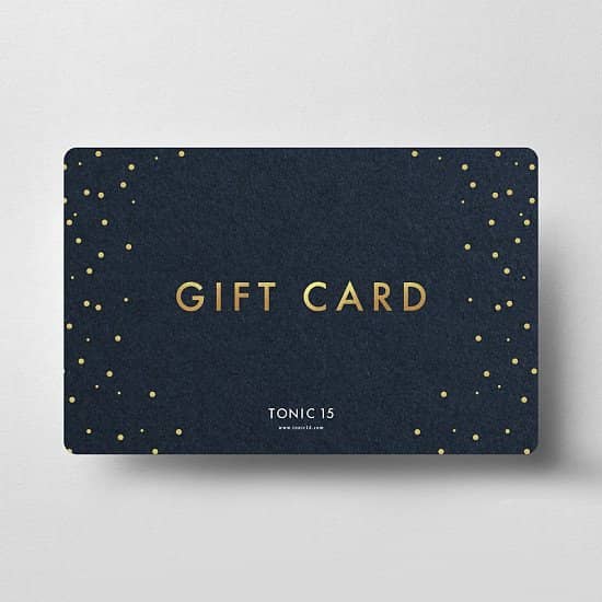 Win a £30 Gift Card at TONIC15