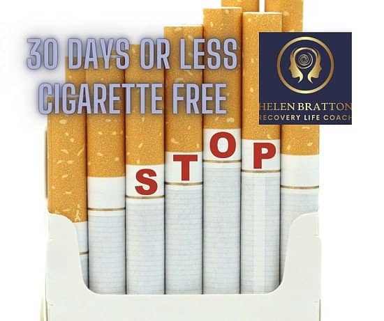 30 days or less to be cigarette free